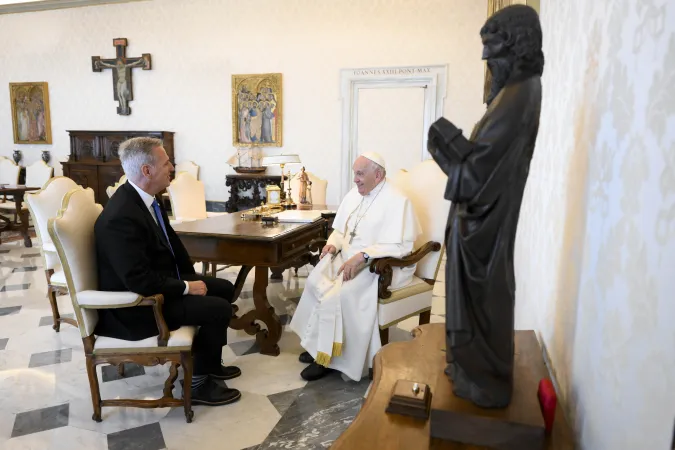 Papa Francesco, McCarthy | Papa Francesco e lo speaker della Camera USA McCarthy | Vatican Media / ACI Group