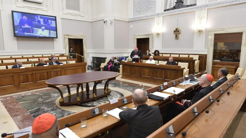 Una riunione del Consiglio per l' Economia |  | Vatican Media