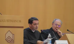 Padre Rocco Ronzani durante un convegno promosso dal Dicastero delle Cause dei Santi / Credit Vatican Media