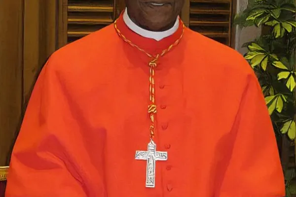Ritratto del Cardinale Kelvin Felix, scomparso il 30 maggio 2024 / da X