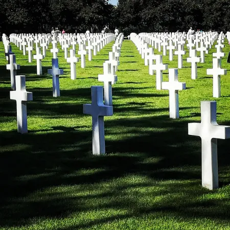Il cimitero americano di Omaha Beach, in Normandia |  | Marco Mancini Acistampa
