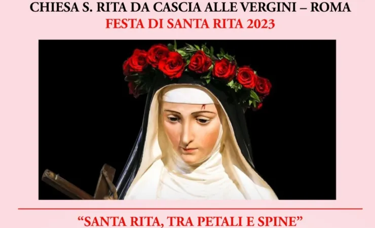 La Festa di Santa Rita da Cascia alle Vergini, a Roma