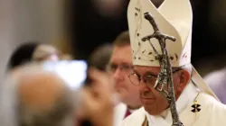 Papa Francesco durante una celebrazione / Archivio ACI
