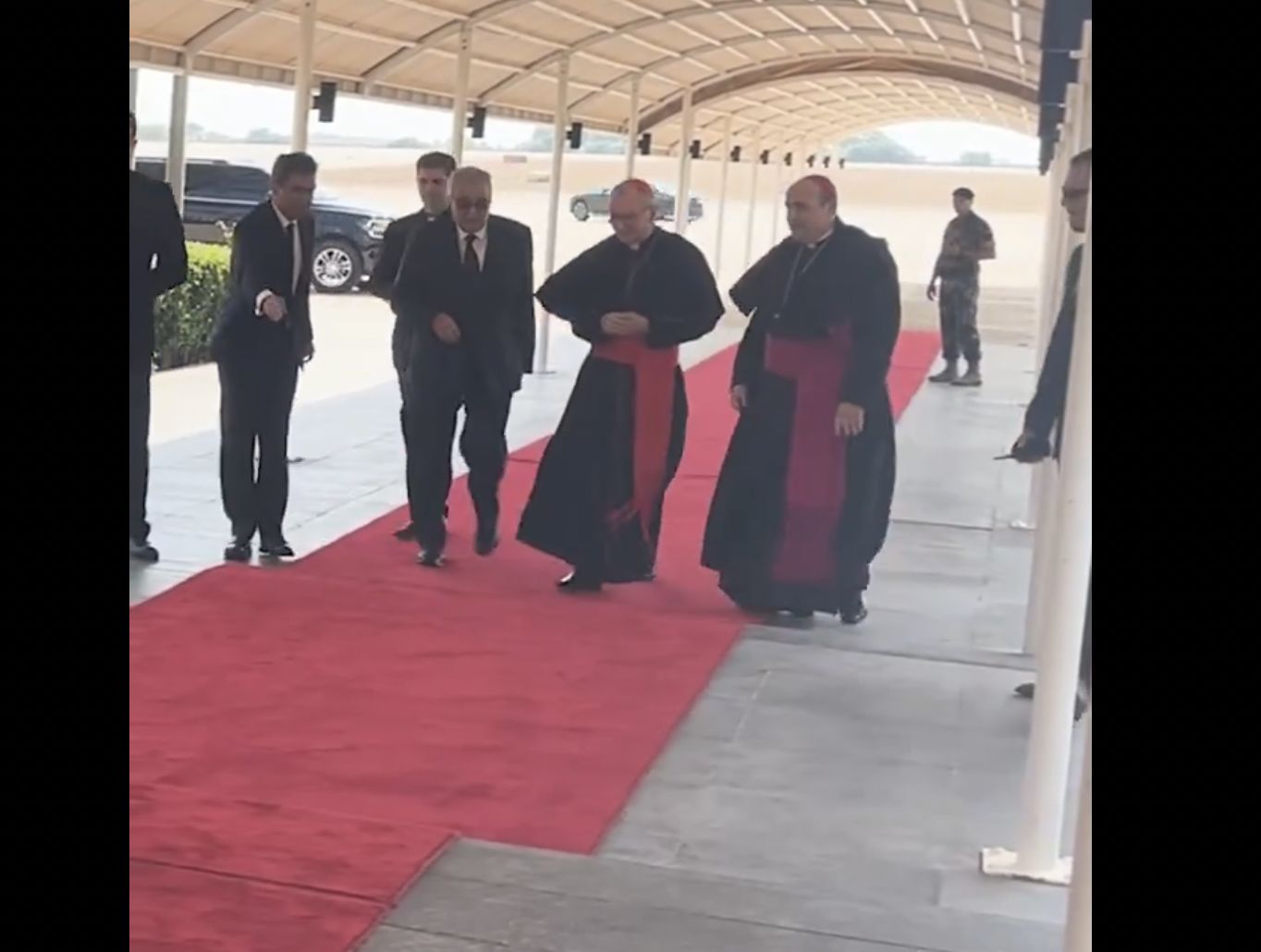 Cardinale Parolin in Libano