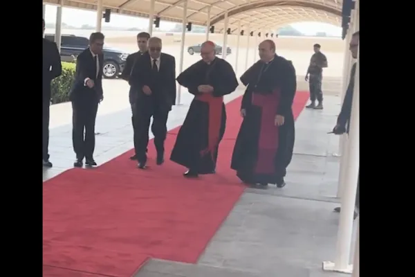 L'arrivo del Cardinale Pietro Parolin a Beirut, 23 giugno 2024 / X @thisisbeirut