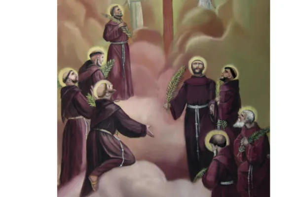 Una immagine dei francescani martiri di Damasco / Custodia Terra Santa