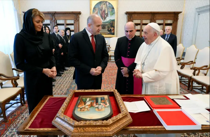 Papa Francesco e il presidente della Bulgaria |  | Vatican Media