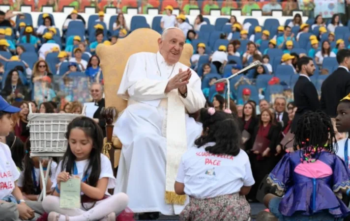 Papa Francesco allo Stadio olimpico per la GMB |  | Vatican media