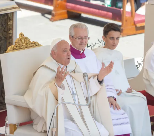 Papa Francesco presiede la messa per la GMB |  | Daniel Ibanez- EWTN