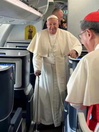 Il Papa a bordo |  | Vaticannews