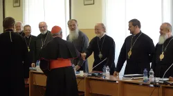 Il cardinale de Donatis incontra il Sinodo Greco Cattolico Ucraino, Collegio San Giosafat, 4 settembre 2019 / Segretariato Arcivescovo Maggiore 