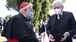 Il Cardinale Bassetti con il presidente Sergio Mattarella / Chiesacattolica.it