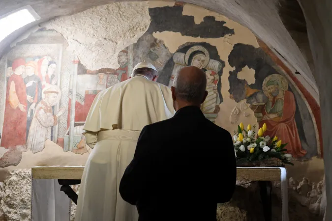 Papa Francesco a Greccio |  | Chiesa di Rieti 