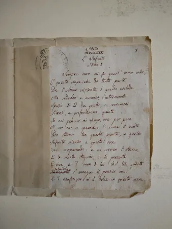 Il Manoscritto di Leopardi, e alcune immagini della mostra  |  | www.panstudioarchitetti.it