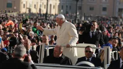 Papa Francesco durante l'udienza generale del 16 novembre 2016 / Lucia Ballestrer / ACI Group