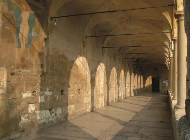 Il Chiostro della Pieve di San Floriano |  | http://www.camminidellafedeinveneto.org/