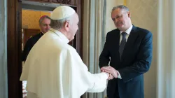 Il Papa riceve il presidente slovacco Andrej Kiska / Osservatore Romano