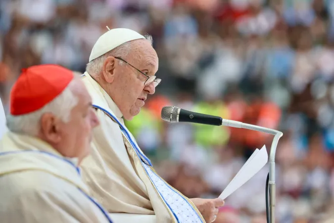 Il Papa durante la Messa |  | Daniel Ibanez / ACI Group