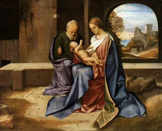 Giorgione, Sacra Famiglia | Giorgione, Sacra Famiglia | Credit pd