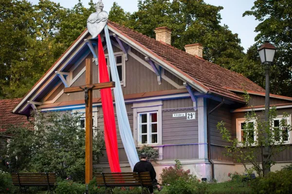 La casa di Santa Faustina Kowalska a Vilnius, dove fu a lei rivelata la preghiera della Coroncina della Divina Misericordia / Ridas Damkevičius / Vilnius Pilgrim Center