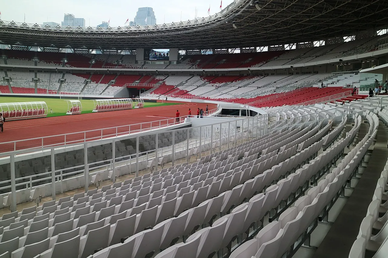 L'interno dello stadio