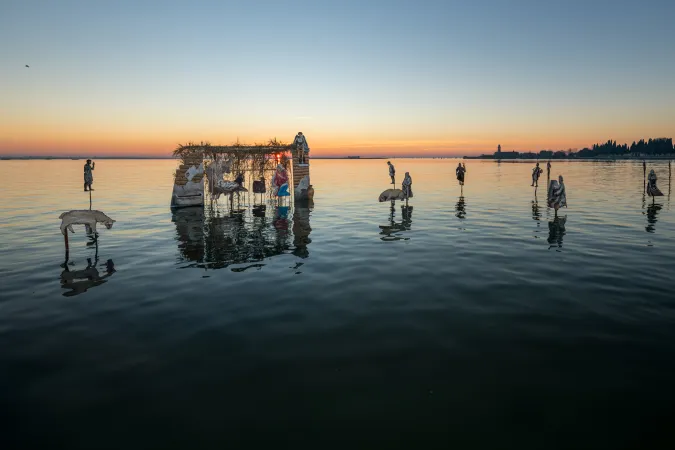 Il presepe nella Laguna di Burano |  | Alessandro Tagliapietra