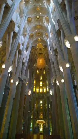 L'interno della Sagrada Familia |  | OB