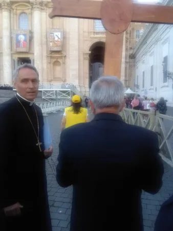 Un momento del pellegrinaggio giubilare degli Addetti di Anticamera |  | FB, Giuseppe Tedeschi