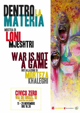 Dentro la materia, mostra di Loni |  | Loni Mjeshtri