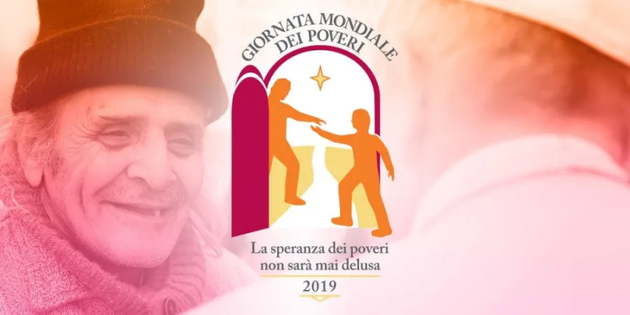 Il logo della giornata mondiale per i poveri  |  | PCNE