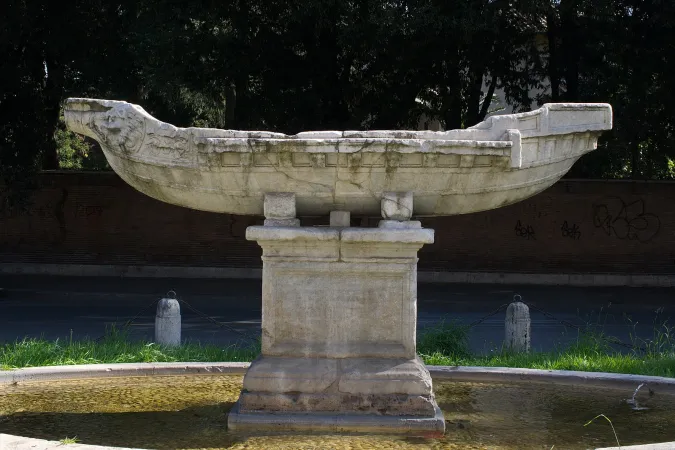 La fontana della Navicella  |  | Wikimedia Commons