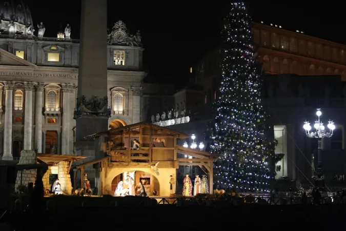 La cerimonia di inaugurazione dell'albero e del presepe a San Pietro |  | Alexey Gotovskiy/CNA