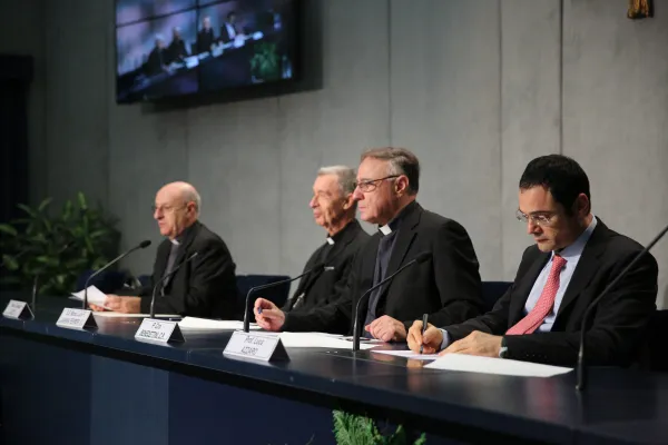 Conferenza Stampa di presentazione del Premio Ratzinger 2015, 16 novembre 2015 / Gianluca Gangemi / CNA