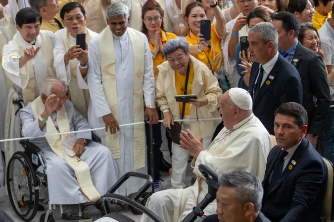 Papa Francesco celebra la messa a Singapore |  | Daniel Ibanez/ EWTN