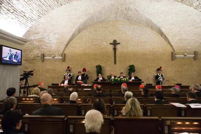 Inaugurazione Anno Giudiziario Vaticano | L'inaugurazione dell'Anno Giudiziario Vaticano, Aula Vecchia del Sinodo, 18 febbraio 2017 | L'Osservatore Romano / ACI Group