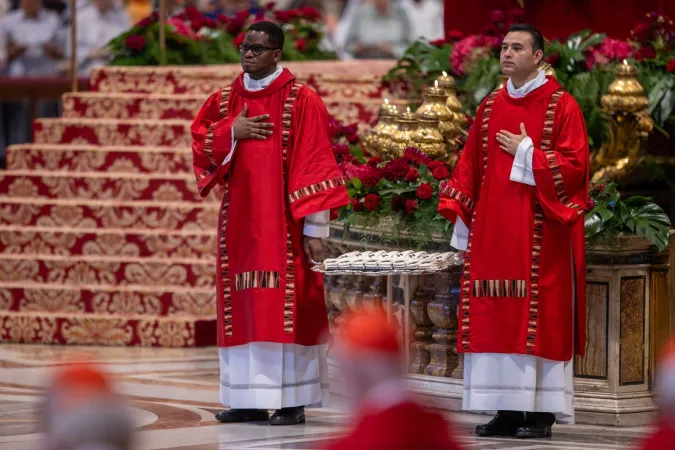 La celebrazione in San Pietro |  | Daniel Ibanez CNA