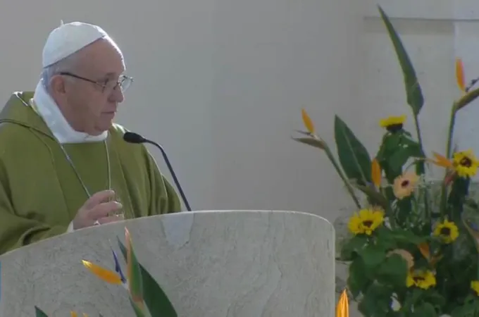 Papa Francesco celebra la Messa alla Fraterna Domuns a Sacrofano  |  | Vatican Media