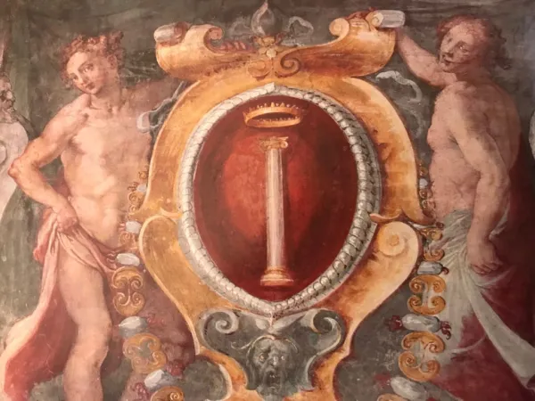 Alcune delle decorazioni pittoriche di Palazzo Borromeo  |  | ACI Stampa