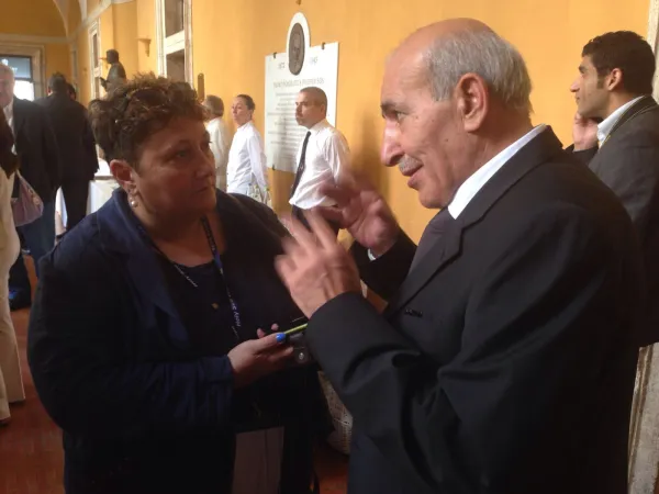 Nazmi Jubeh, archeologo della Commissione presidenziale per il restauro della Natività |  | VG