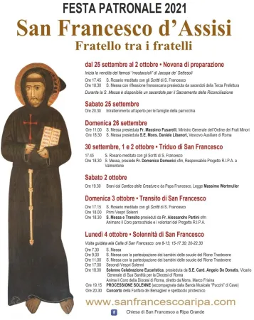 Locandina evento |  | Chiesa di San Francesco a Ripa