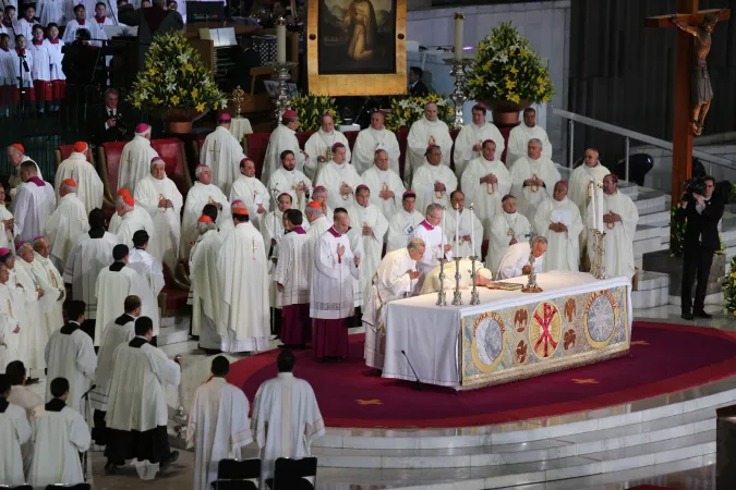 Il Papa celebra la Messa al Santuario di Guadalupe |  | Aci Group