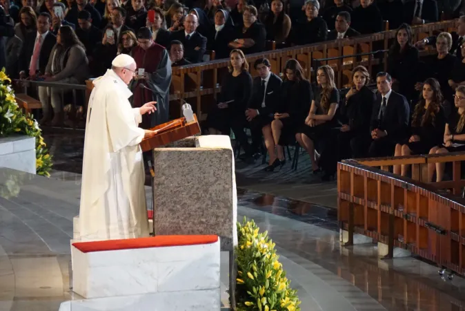 Il Papa celebra la Messa al Santuario di Guadalupe |  | Aci Group