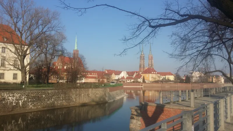 Breslavia | Uno scorcio dell'isola della Cattedrale  | Andrea Gagliarducci / ACI Stampa