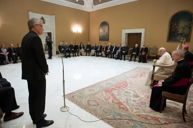 Christian World Communions  | Papa Francesco incontra il Christian World Communions nell'Auletta dell'Aula Paolo VI, 12 ottobre 2016 | L'Osservatore Romano / ACI Group