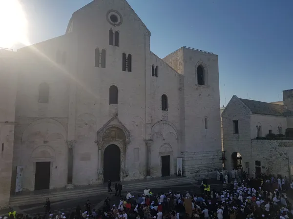 Basilica di San Nicola di Bari | La Basilica di San Nicola a Bari nel giorno dell'incontro del 7 luglio | AG / ACI Stampa