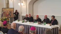 La sessione iniziale della Plenaria del Consiglio delle Conferenze Episcopali Europee, Poznan, 13 settembre 2018 / AG / ACI Stampa