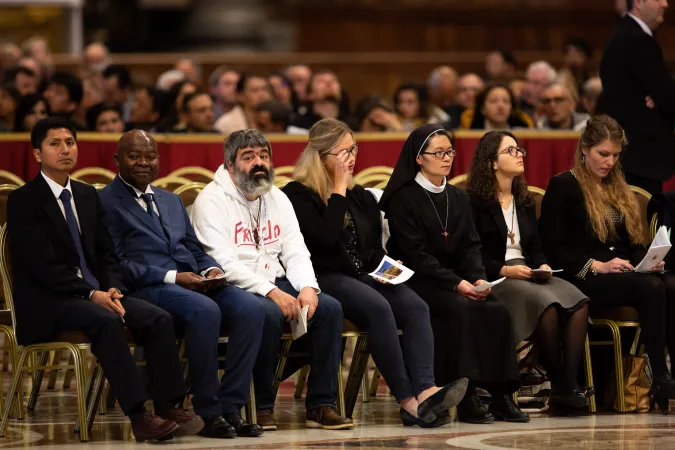 Papa Francesco celebra la Messa per la giornata mondiale poveri |  | Daniel Ibanez, ACI Group