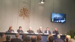 La presentazione di Athletica Vaticana in Sala Stampa della Santa Sede, 10 gennaio 2019 / AG / ACI Group