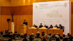 L'ultimo briefing dell'incontro sulla Protezione dei Minori della Chiesa, Augustinianum, Roma, 24 febbraio 2019 / Daniel Ibanez / ACI Group