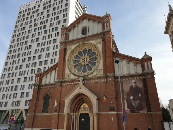 Cattedrale di San Giuseppe, Bucarest | La cattedrale cattolica di San Giuseppe a Bucarest, dove Papa Francesco celebrerà messa la sera del 31 maggio 2019 | AG / ACI Stampa